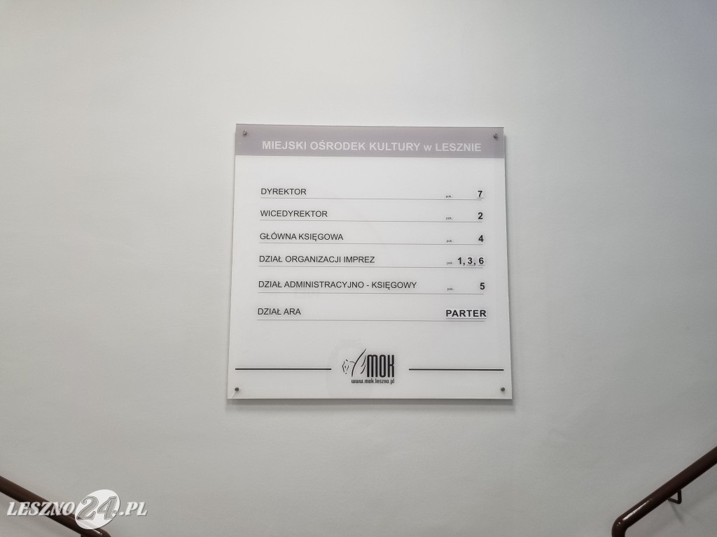 Tymczasowa wyprowadzka Miejskiego Ośrodka Kultury