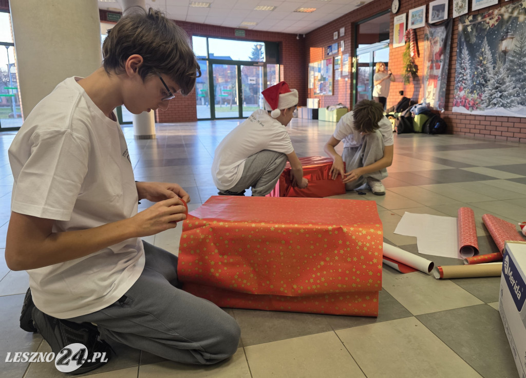 Szlachetna Paczka w SP nr 9 w Lesznie