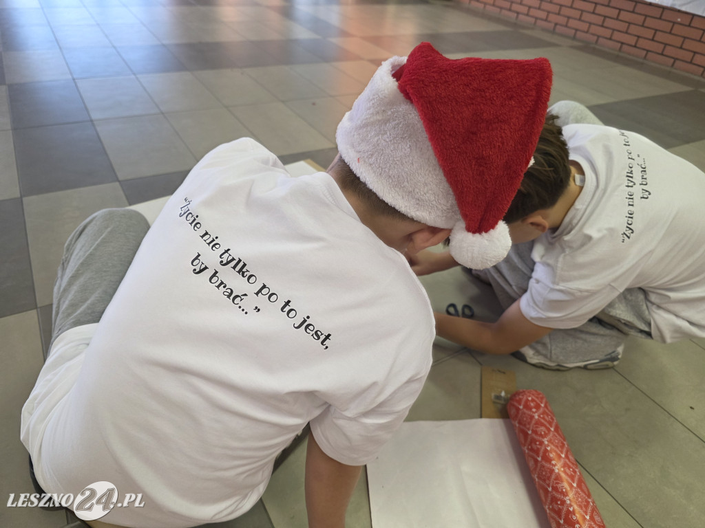 Szlachetna Paczka w SP nr 9 w Lesznie