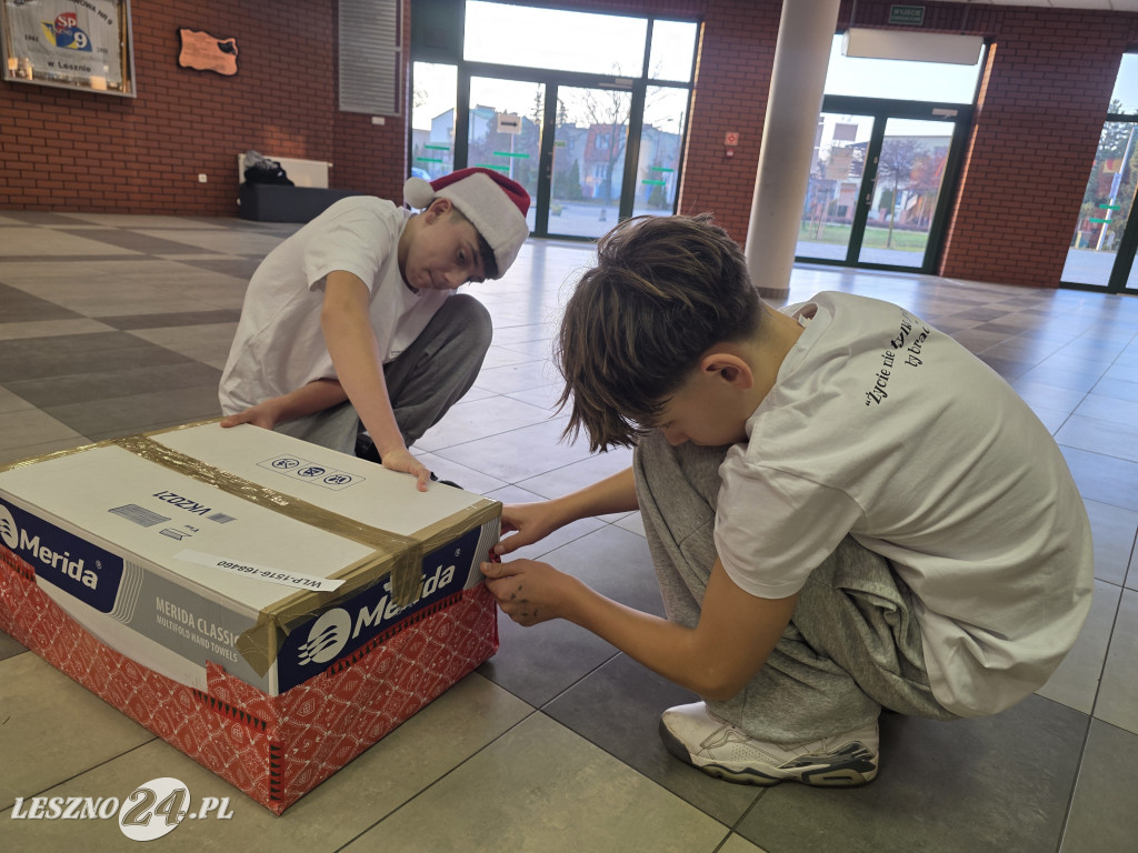 Szlachetna Paczka w SP nr 9 w Lesznie