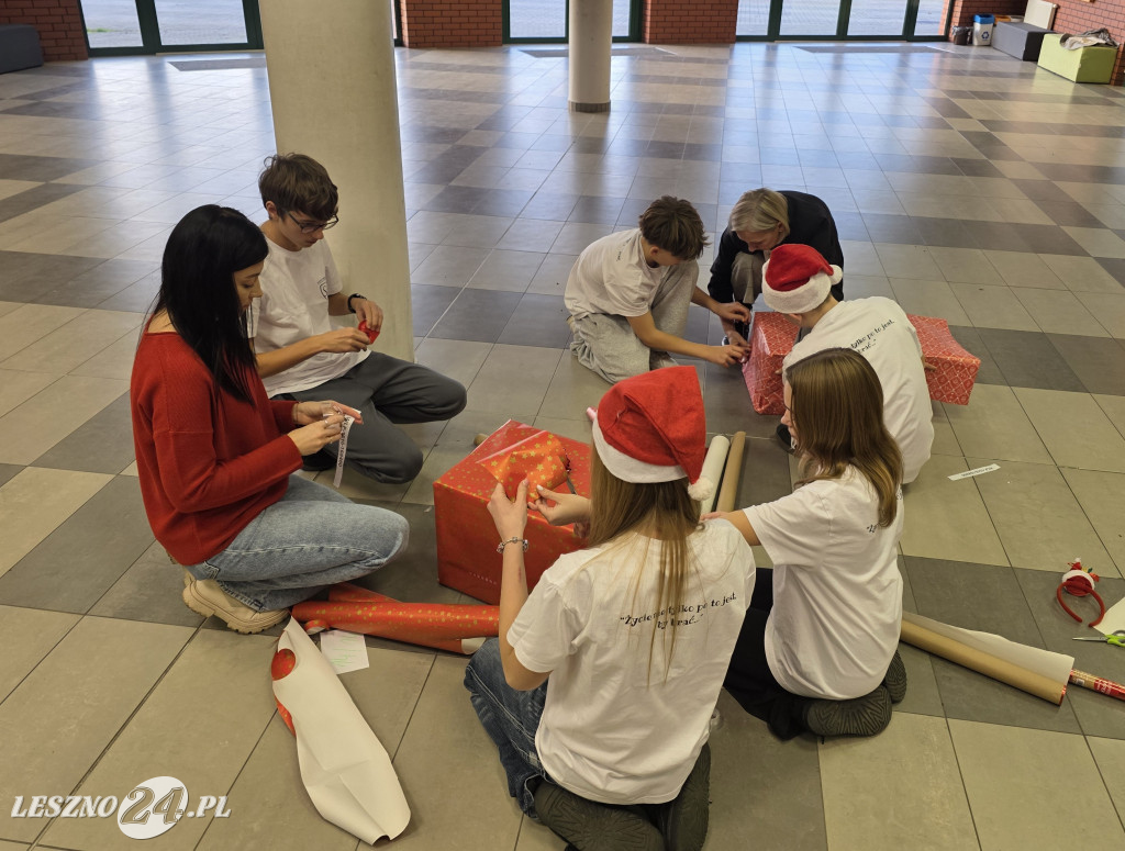 Szlachetna Paczka w SP nr 9 w Lesznie