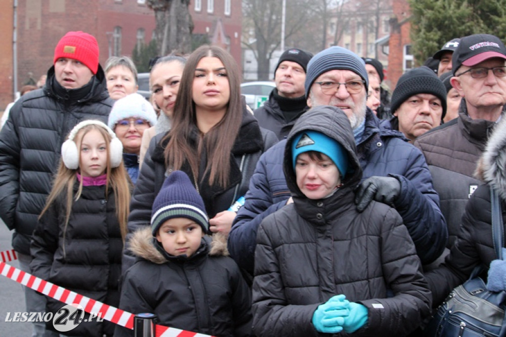 Przysięga żołnierzy dobrowolnej służby w Lesznie