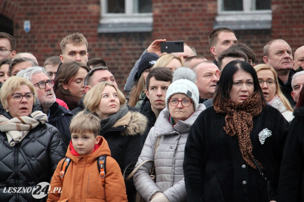 Przysięga żołnierzy dobrowolnej służby w Lesznie