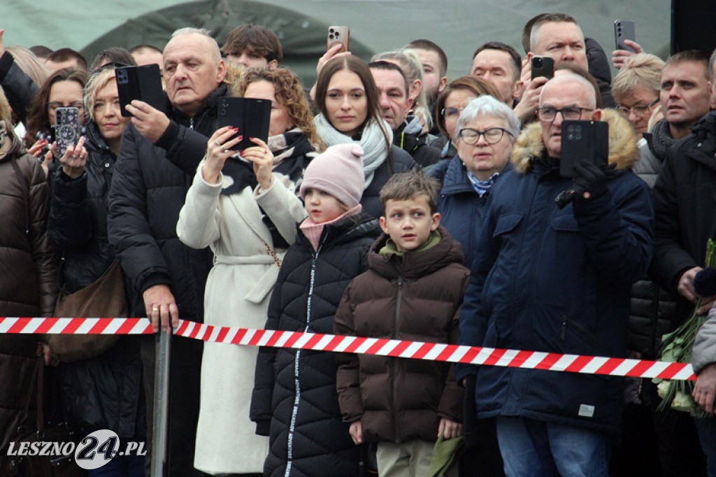 Przysięga żołnierzy dobrowolnej służby w Lesznie