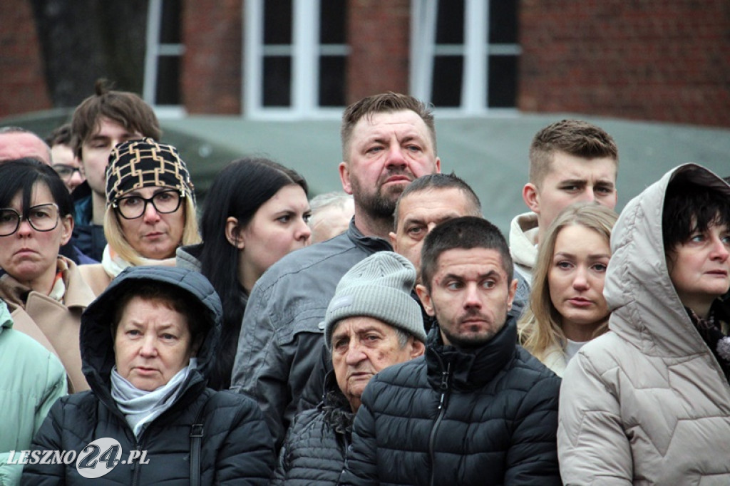 Przysięga żołnierzy dobrowolnej służby w Lesznie