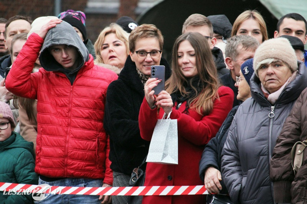Przysięga żołnierzy dobrowolnej służby w Lesznie