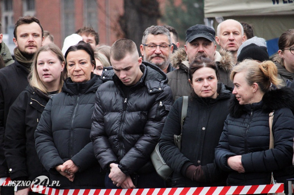 Przysięga żołnierzy dobrowolnej służby w Lesznie