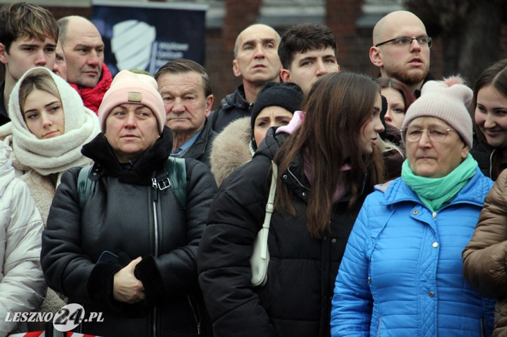 Przysięga żołnierzy dobrowolnej służby w Lesznie