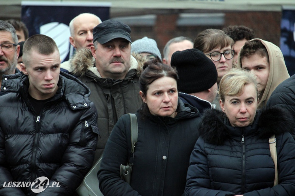 Przysięga żołnierzy dobrowolnej służby w Lesznie