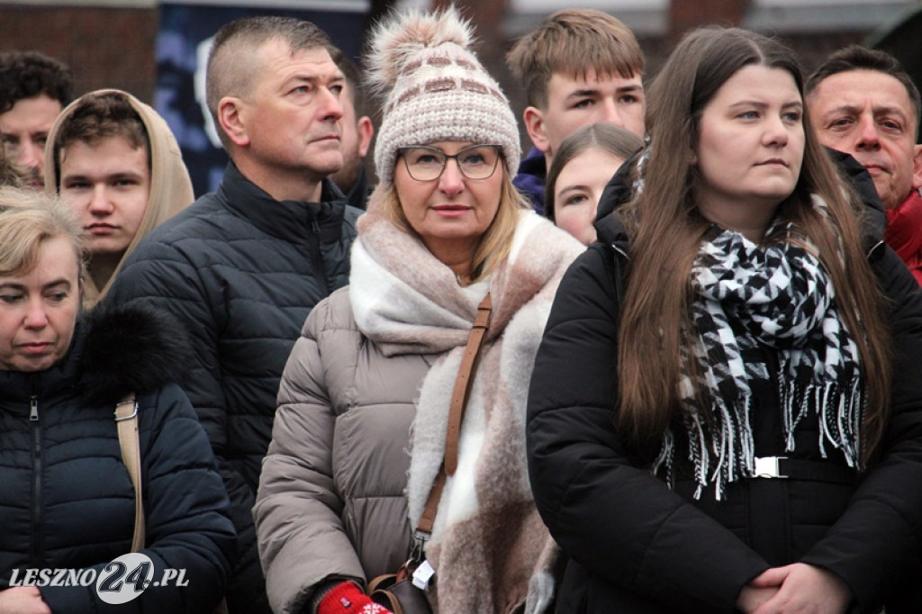 Przysięga żołnierzy dobrowolnej służby w Lesznie