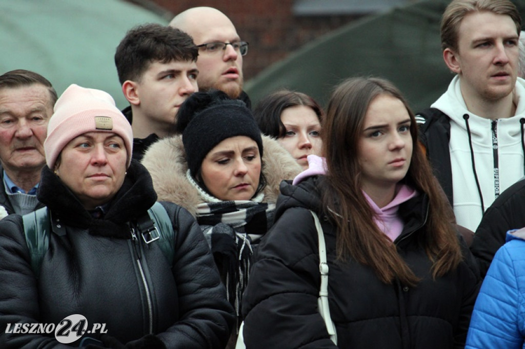 Przysięga żołnierzy dobrowolnej służby w Lesznie