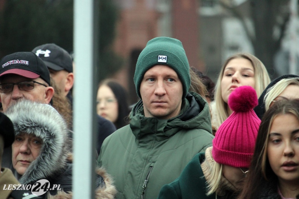 Przysięga żołnierzy dobrowolnej służby w Lesznie