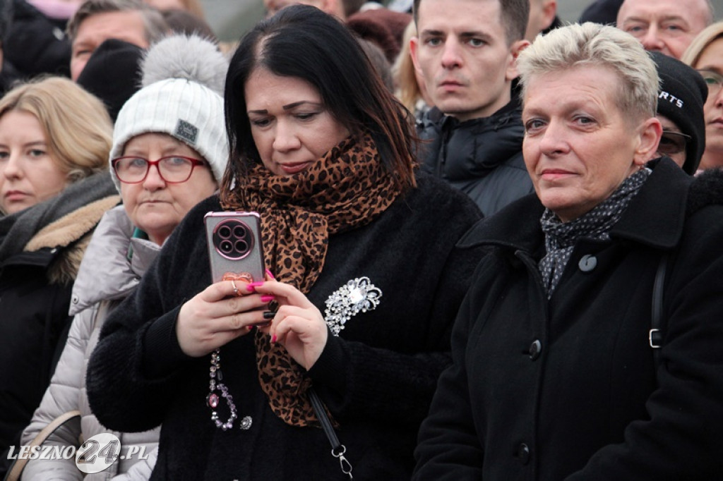 Przysięga żołnierzy dobrowolnej służby w Lesznie