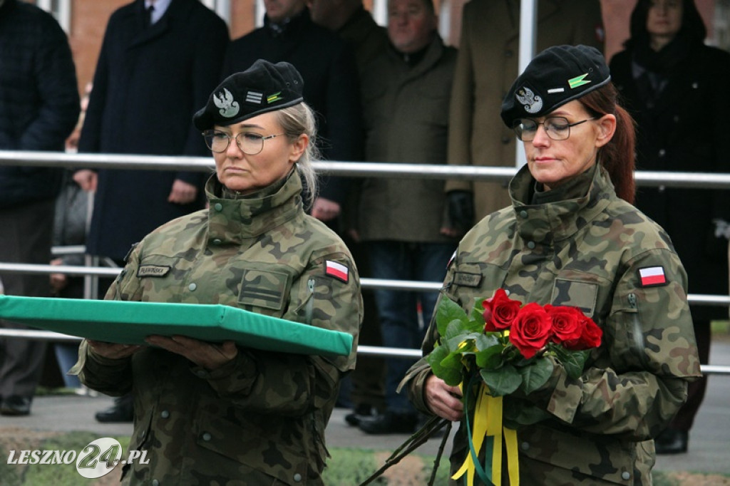 Przysięga żołnierzy dobrowolnej służby w Lesznie