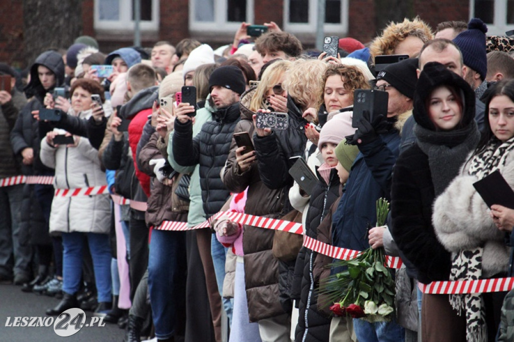 Przysięga żołnierzy dobrowolnej służby w Lesznie