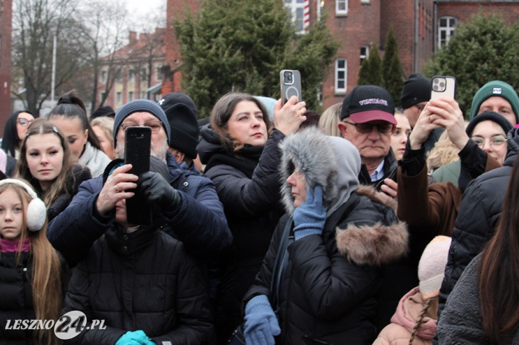 Przysięga żołnierzy dobrowolnej służby w Lesznie