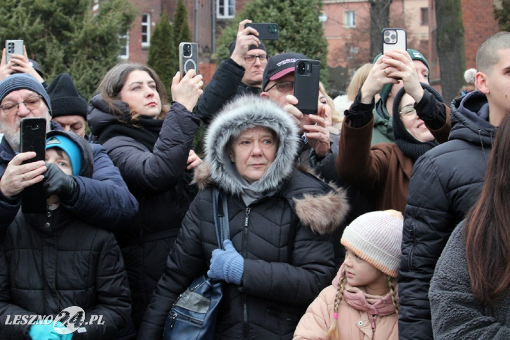 Przysięga żołnierzy dobrowolnej służby w Lesznie