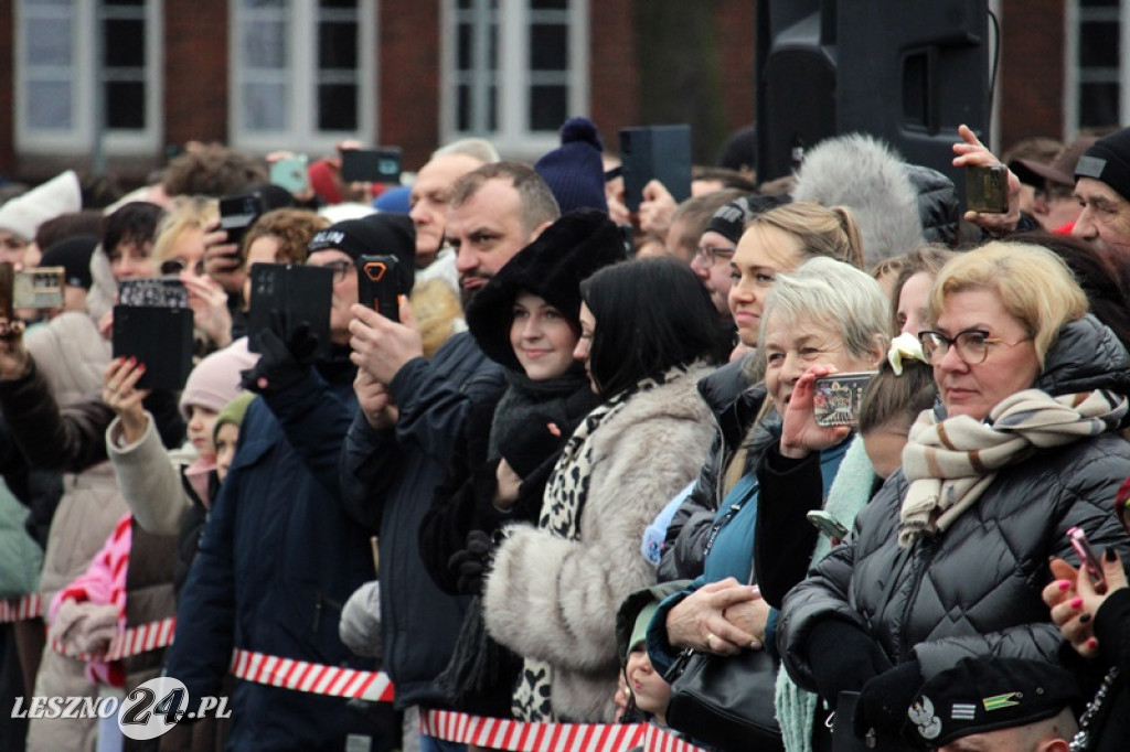 Przysięga żołnierzy dobrowolnej służby w Lesznie