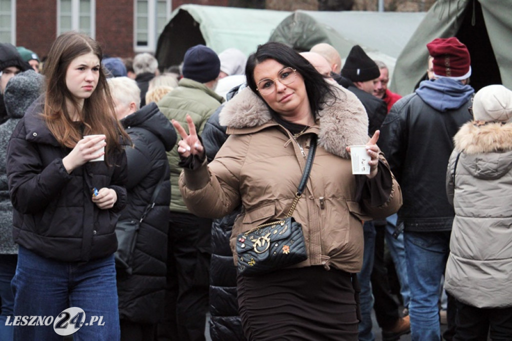 Przysięga żołnierzy dobrowolnej służby w Lesznie