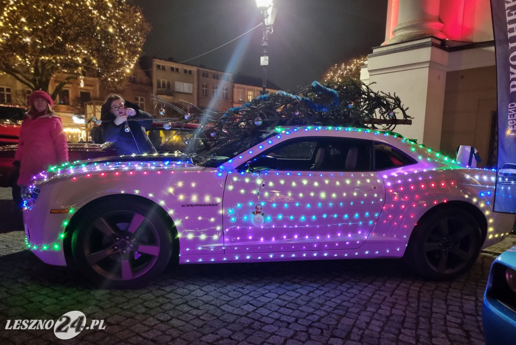 Zlot amerykańskich samochodów w Lesznie