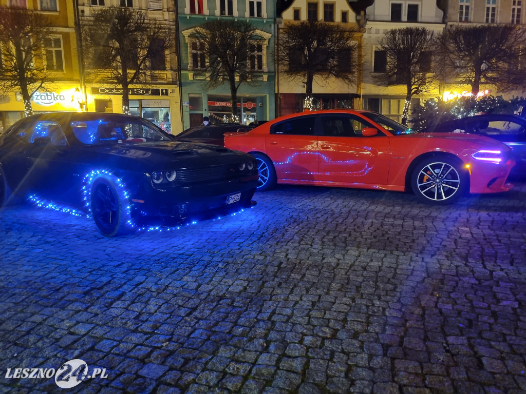 Zlot amerykańskich samochodów w Lesznie