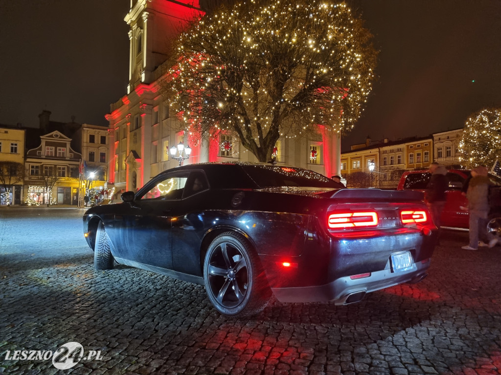 Zlot amerykańskich samochodów w Lesznie