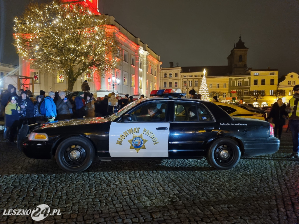 Zlot amerykańskich samochodów w Lesznie