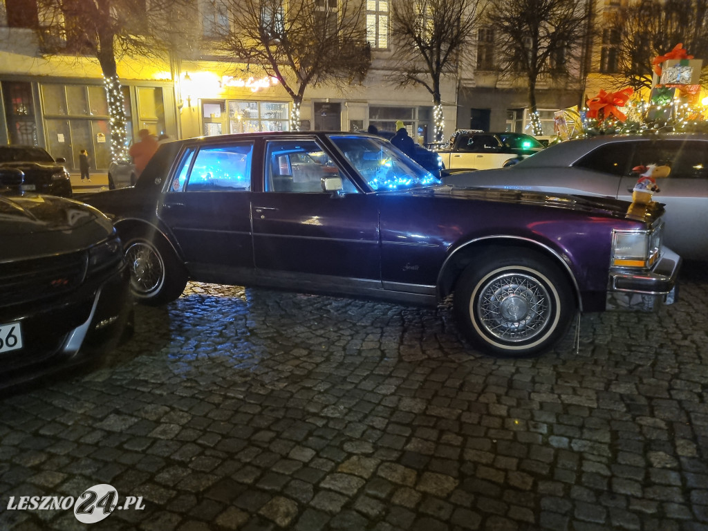 Zlot amerykańskich samochodów w Lesznie