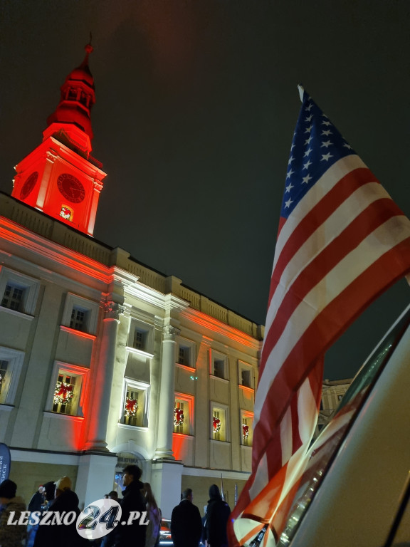 Zlot amerykańskich samochodów w Lesznie