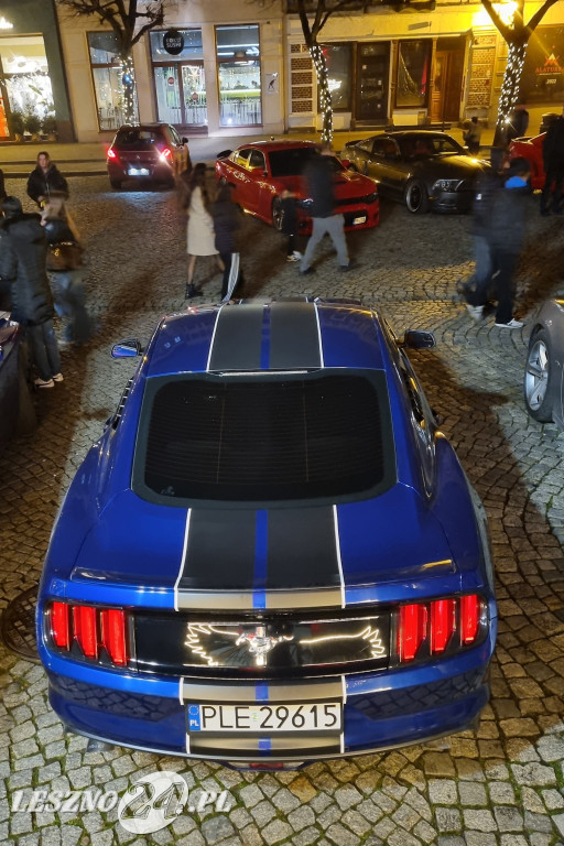 Zlot amerykańskich samochodów w Lesznie