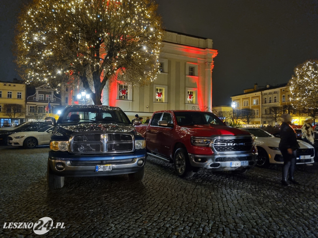 Zlot amerykańskich samochodów w Lesznie