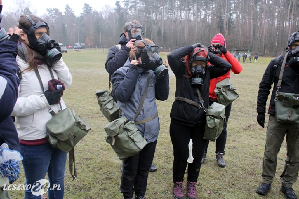 Żołnierze szkolili cywilów na strzelnicy w Wyciążkowie