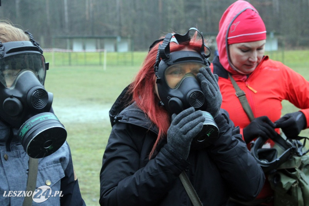 Żołnierze szkolili cywilów na strzelnicy w Wyciążkowie