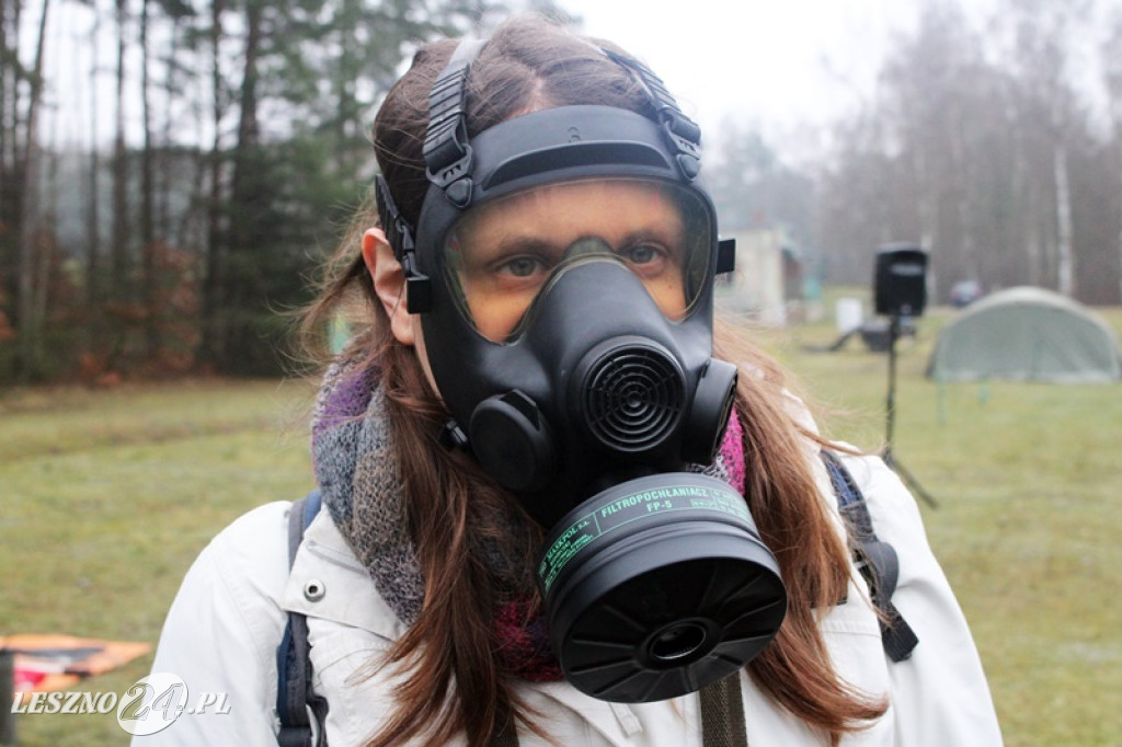 Żołnierze szkolili cywilów na strzelnicy w Wyciążkowie