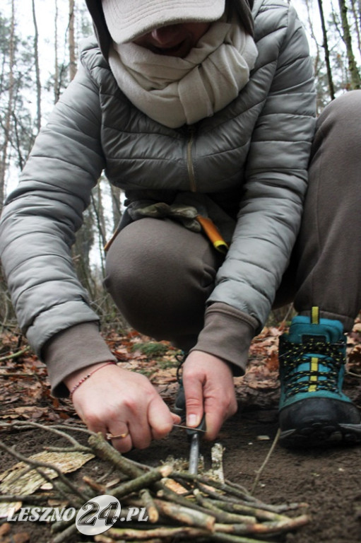 Żołnierze szkolili cywilów na strzelnicy w Wyciążkowie
