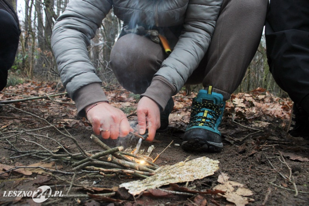 Żołnierze szkolili cywilów na strzelnicy w Wyciążkowie