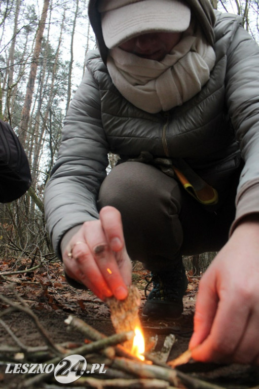 Żołnierze szkolili cywilów na strzelnicy w Wyciążkowie