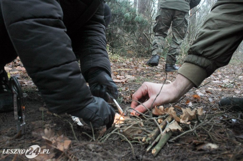 Żołnierze szkolili cywilów na strzelnicy w Wyciążkowie