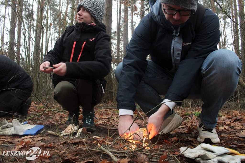 Żołnierze szkolili cywilów na strzelnicy w Wyciążkowie