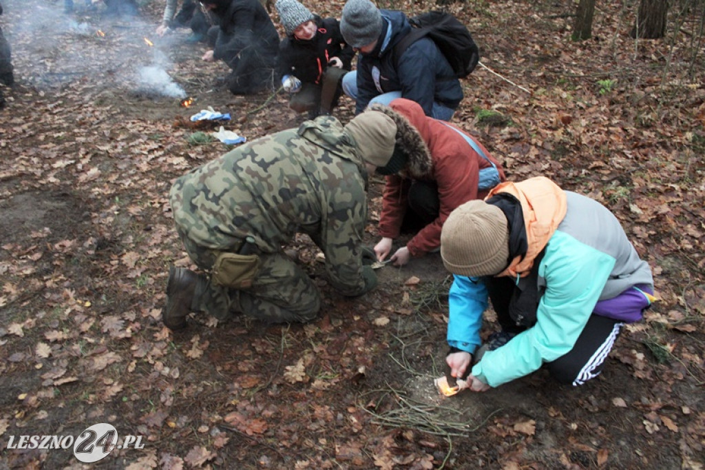 Żołnierze szkolili cywilów na strzelnicy w Wyciążkowie