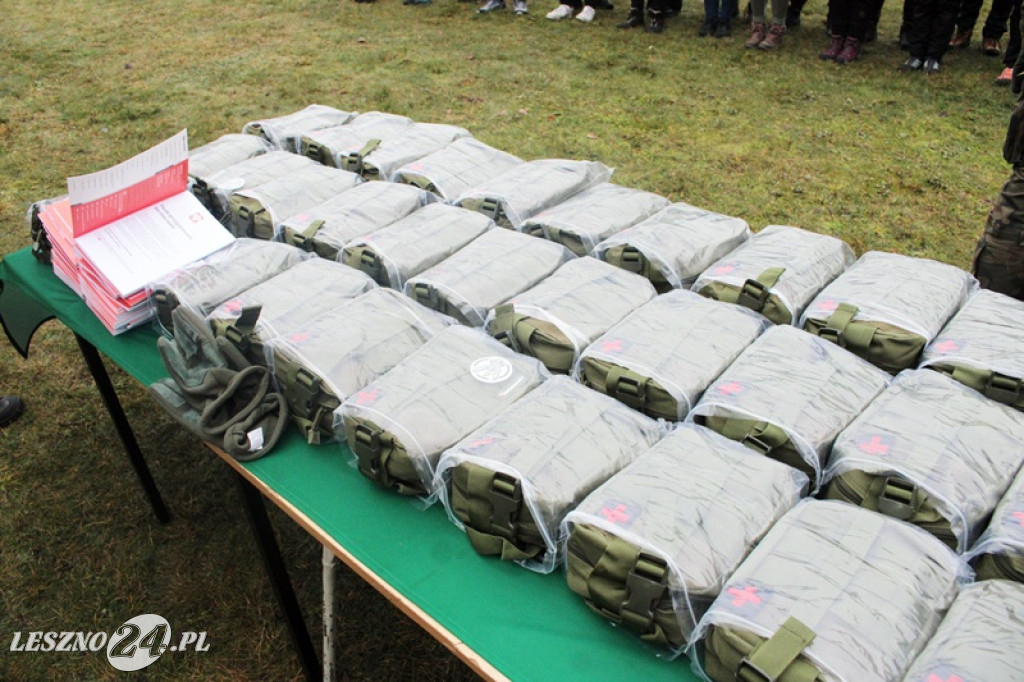 Żołnierze szkolili cywilów na strzelnicy w Wyciążkowie