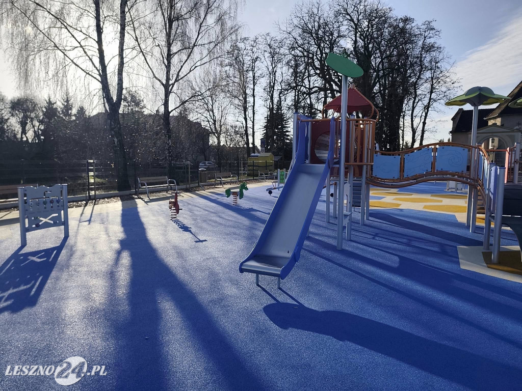 Nowy plac zabaw w Wilkowicach