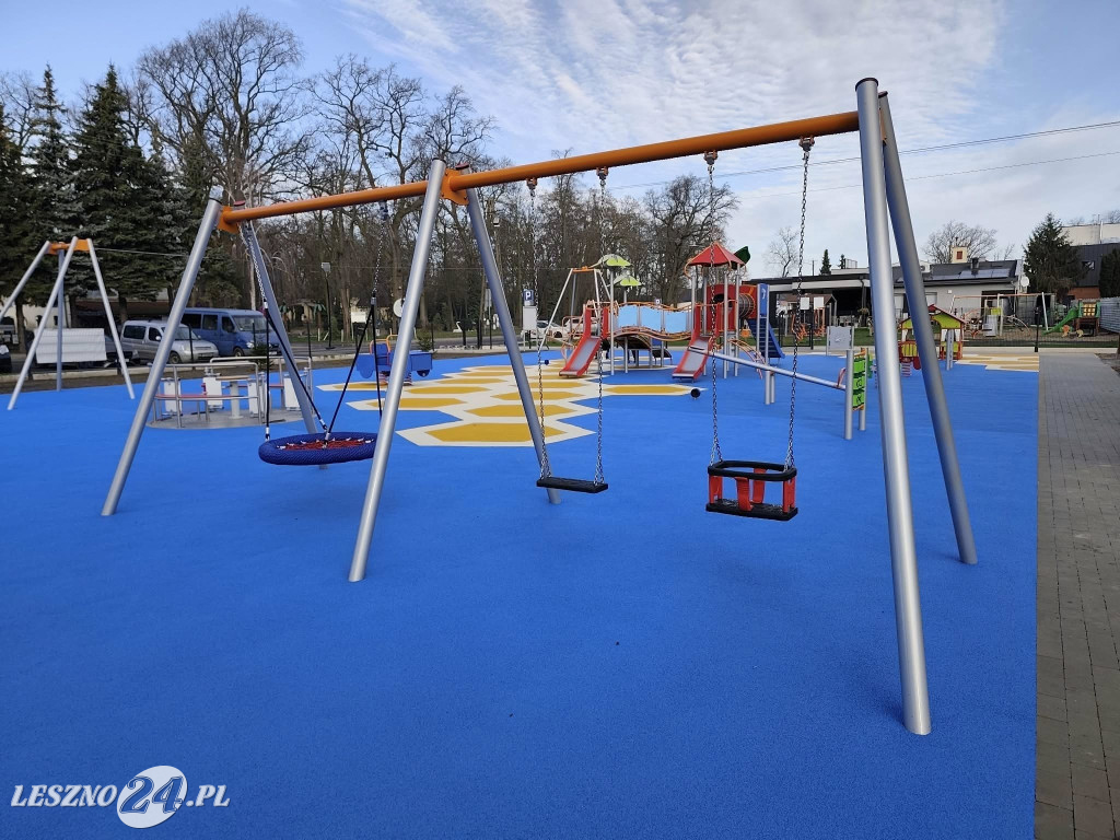 Nowy plac zabaw w Wilkowicach