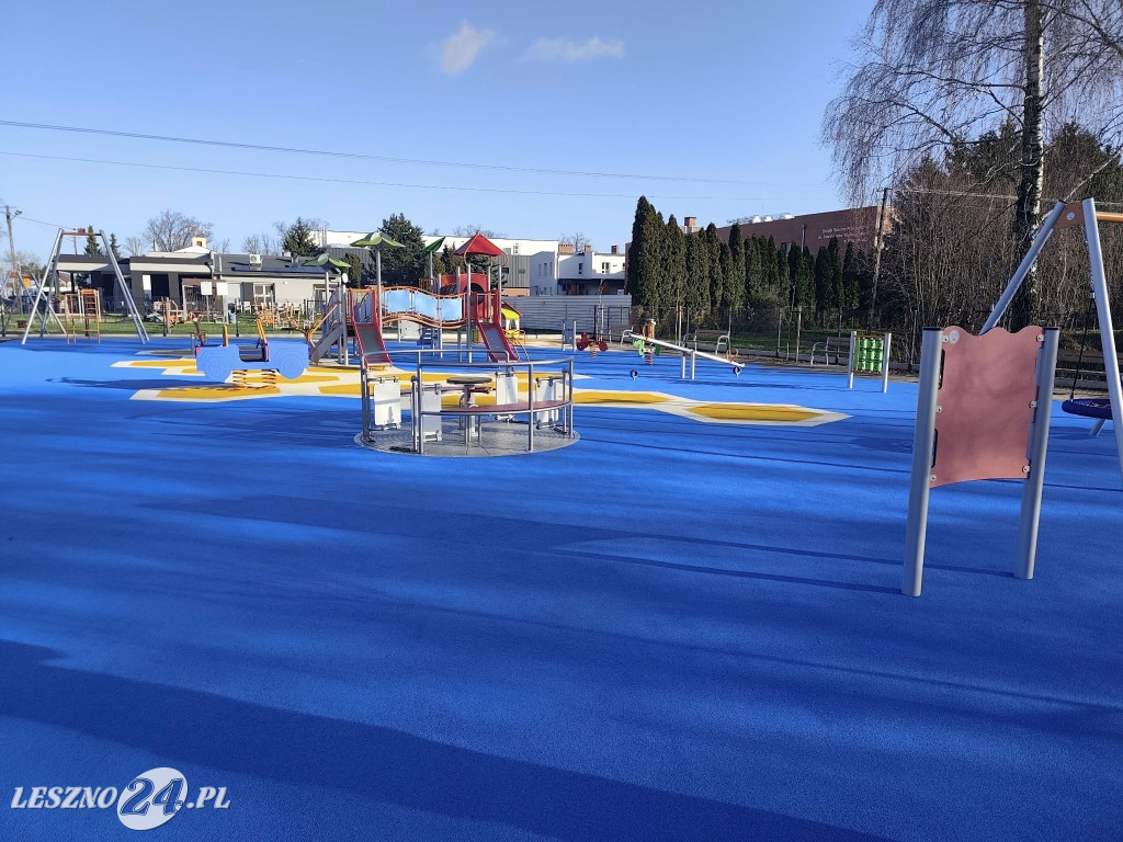Nowy plac zabaw w Wilkowicach