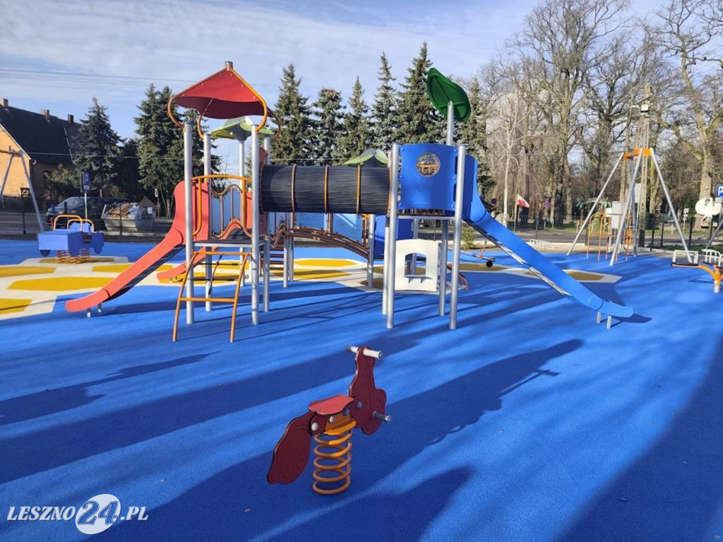 Nowy plac zabaw w Wilkowicach