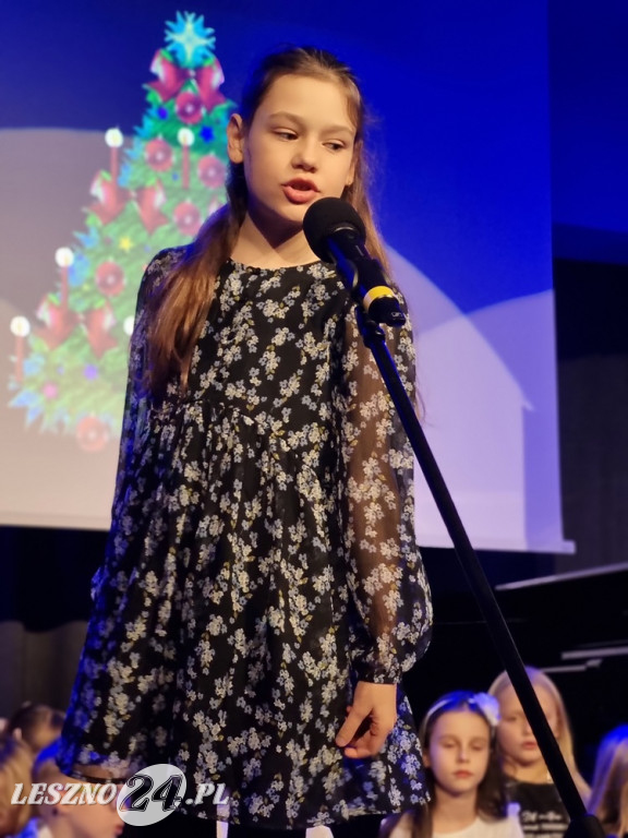 Koncert uczniów Szkoły Podstawowej nr 12 w Lesznie