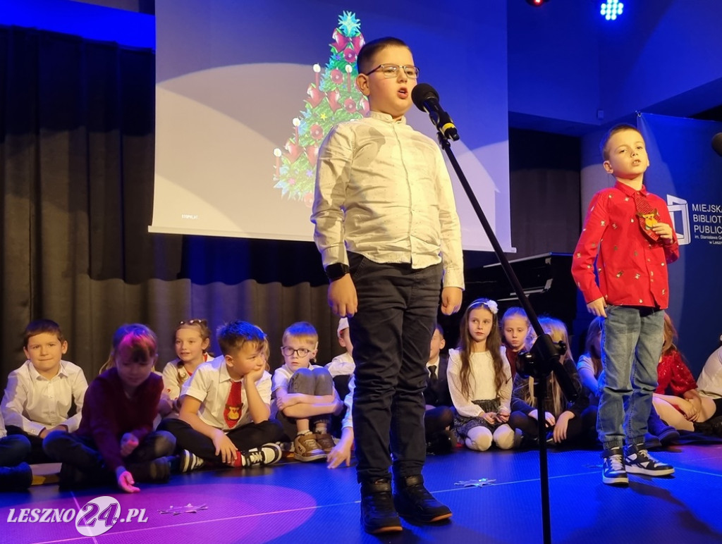 Koncert uczniów Szkoły Podstawowej nr 12 w Lesznie