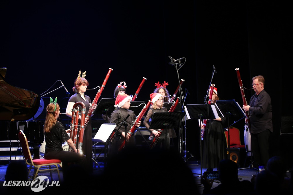 Koncert Świąteczmy PSM I i II stopnia w Lesznie