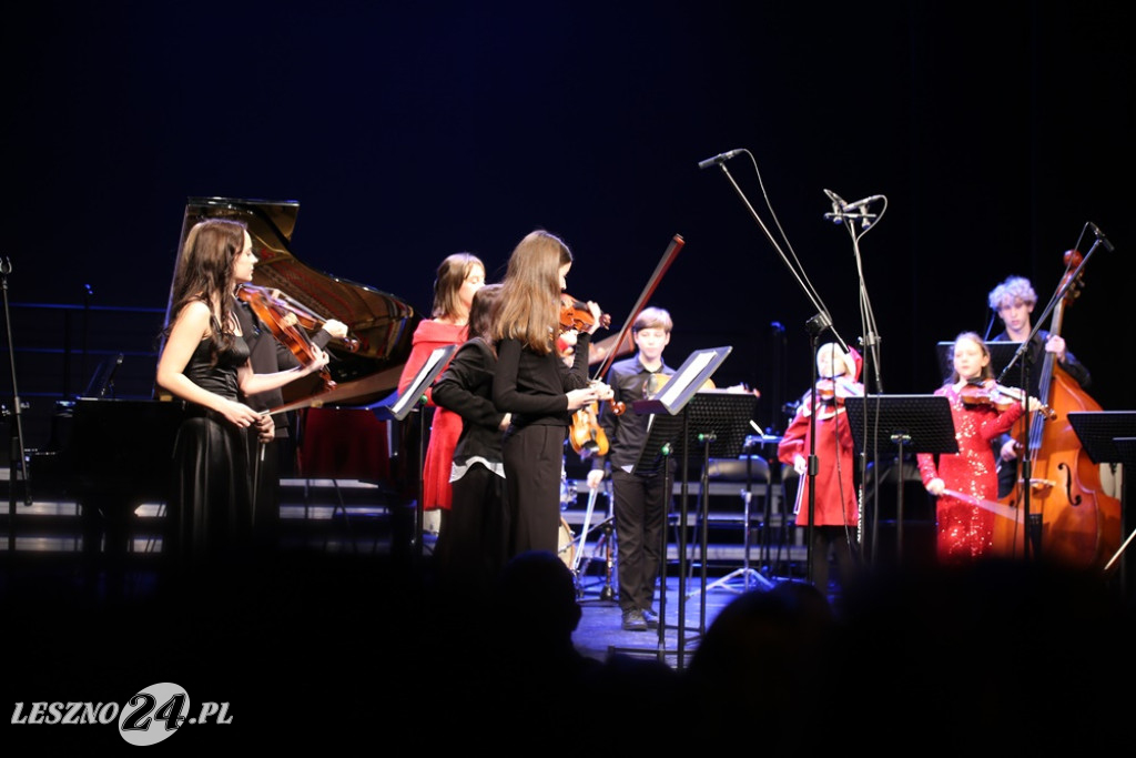 Koncert Świąteczmy PSM I i II stopnia w Lesznie