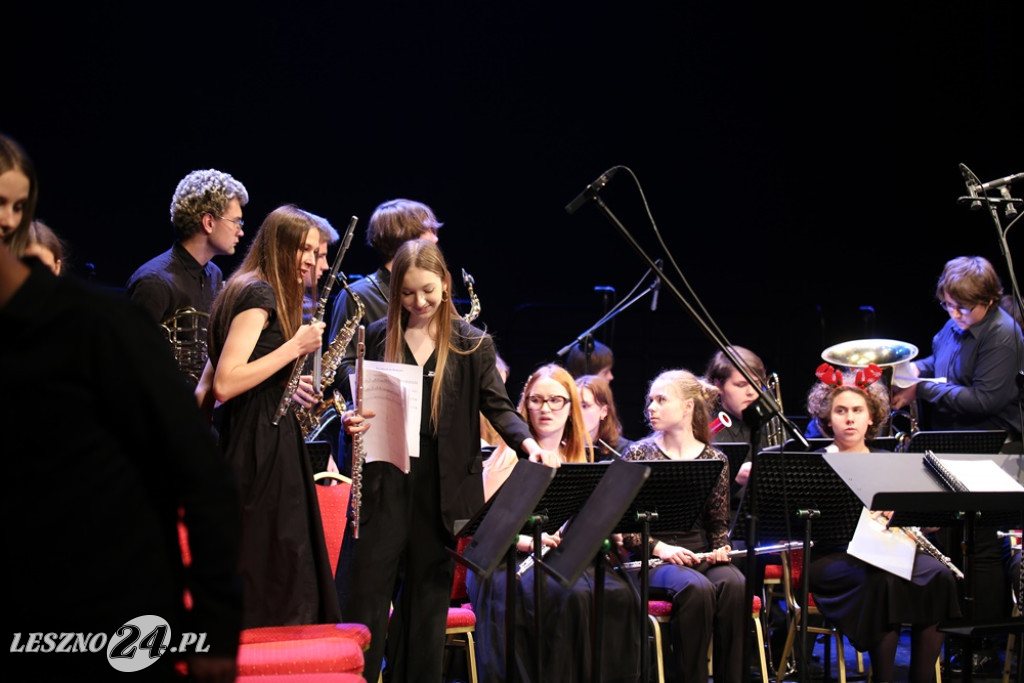 Koncert Świąteczmy PSM I i II stopnia w Lesznie